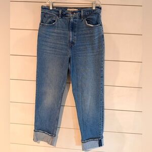 Levi's 70’s slim high straight Blue Women's Jeans